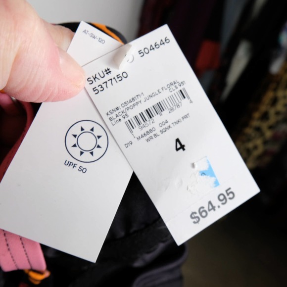 NWT Lands End Square Neck Underwire Tankini Top - Picture 8 of 8